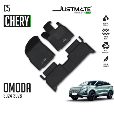 พรมปูพื้นรถยนต์ JUSTMATE GRERY OMODA C5 2024-2028_11